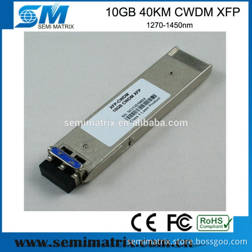 10G 40km CWDM XFP Optical Transceiver module